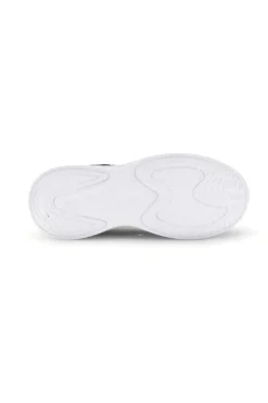LOTTO Scarpe da fitness nere con inserti gialli e Air Memory Foam Run 90 Amf Jr