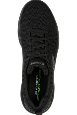 Uomo SKECHERS Scarpe da Fitness Nere con Tomaia in Mesh SUMMITS BRISBANE