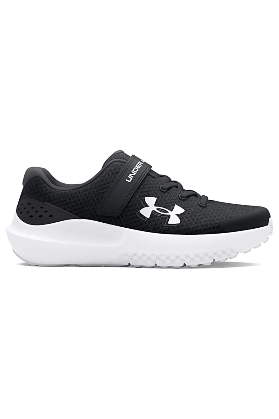 UNDER ARMOUR Scarpe da ginnastica bambino nere in mesh BPS Surge 4 AC