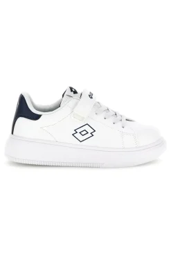 LOTTO Scarpe da ginnastica bianche con chiusura a strappo e memory foam DAY PRINCE AMF CL S