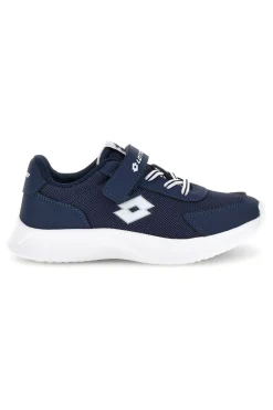 LOTTO Scarpe da ginnastica blu con chiusura a strappo e memory foam RUN 90 AMF CL S