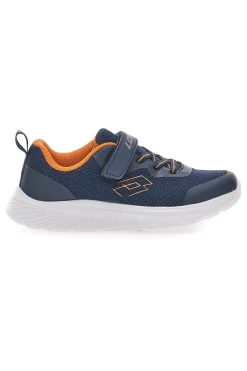 LOTTO Scarpe da Ginnastica blu con strappo e air memory foam Rider AMF CL S