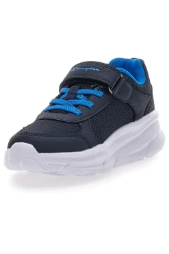 CHAMPION Scarpe da ginnastica blu in mesh con strappo HRO B PS Low Cut
