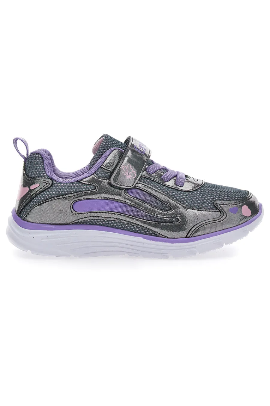GRAZIE Scarpe da Ginnastica Grigie e Viola 2212