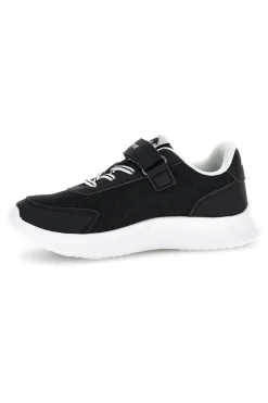 LOTTO Scarpe da ginnastica nere con chiusura a strappo e memory foam RUN 90 AMF CL S