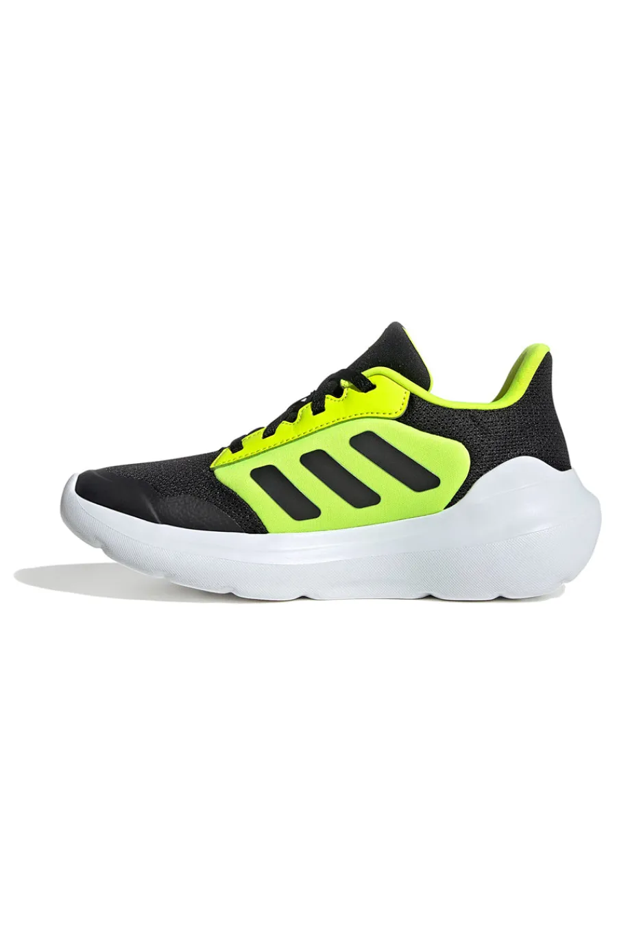 ADIDAS Scarpe da ginnastica nere con dettagli fluo e suola Cloudfoam Tensaur Run 3.0 J