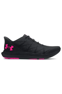 Donna UNDER ARMOUR Scarpe da running nere con dettagli fuxia W CHARGED SPEED SWIFT