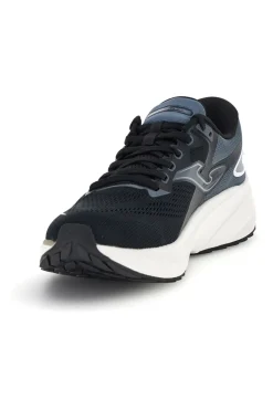 Uomo JOMA Scarpe da running nere con inserti grigi traspiranti Speed 2601