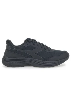 Uomo DIADORA Scarpe da Running Nere Con Lacci EAGLE 8