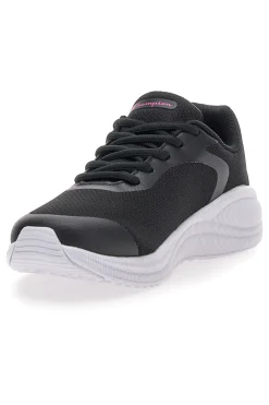 Donna CHAMPION Scarpe da running nere con suola bianca SYPHON ENGAGE MESH GS