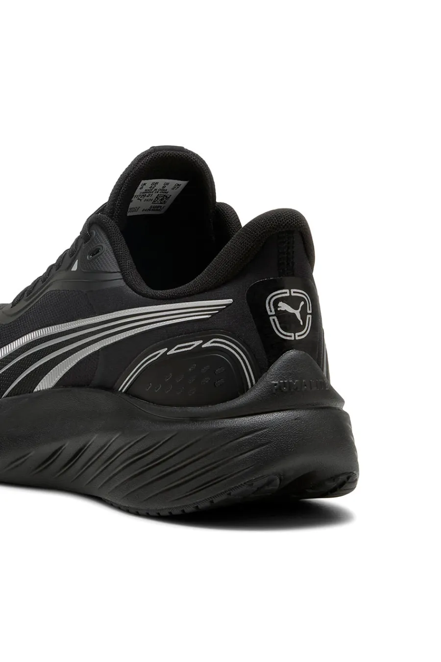 Uomo PUMA Scarpe da running nere impermeabili con membrana PURETEX POUNCE LITE PTX