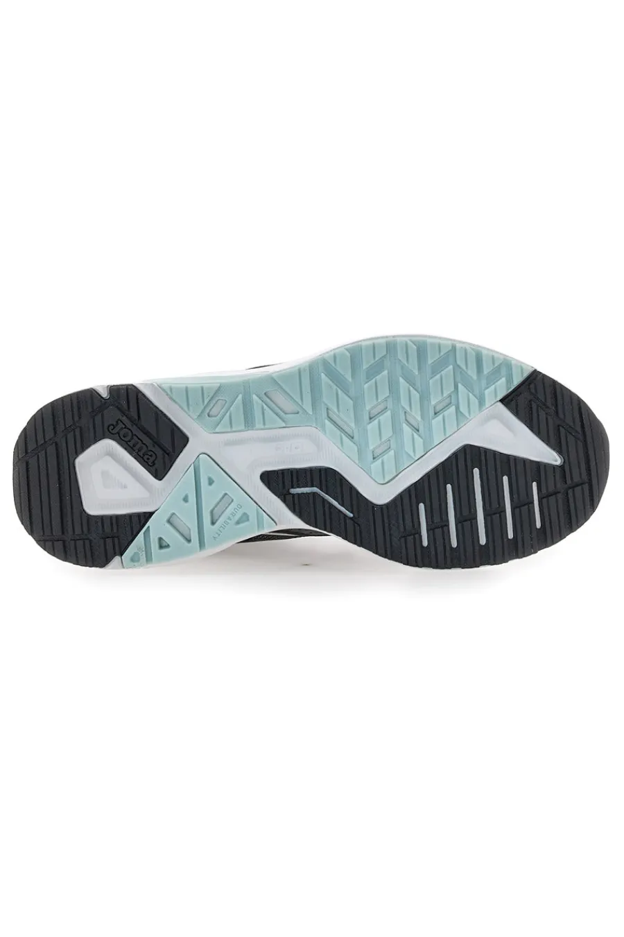 JOMA Scarpe da running nere in mesh con suola azzurra Vitality Lady 2501 Online