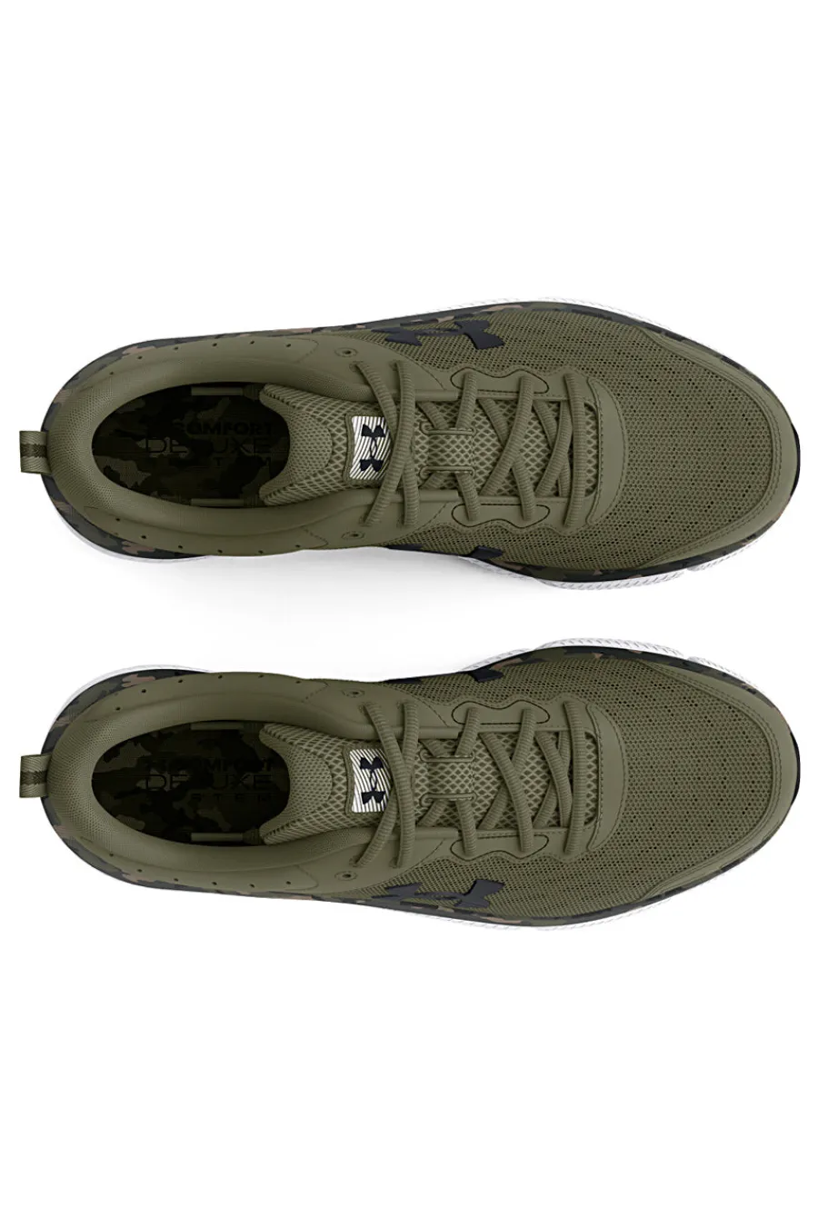 Uomo UNDER ARMOUR Scarpe da Running Verdi UNDER AMOUR Charged Assert 10 Camo