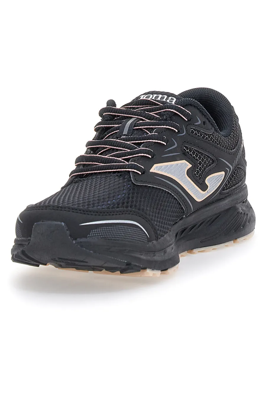 Donna JOMA Scarpe da Trail Running nere con dettagli rosa Meta Lady 21