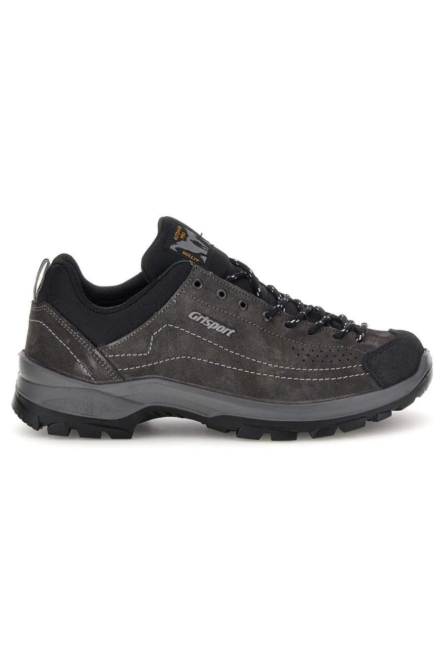 Uomo TRACK DOWN Scarpe da trekking grigie con suola scolpita 127S1