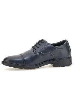 Uomo LONGFORD Scarpe eleganti blu stringate 9010