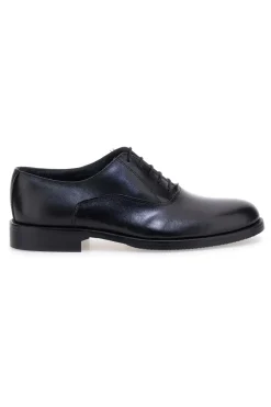 Uomo PITTARELLO Scarpe eleganti nere con finitura lucida Made in Italy 7700