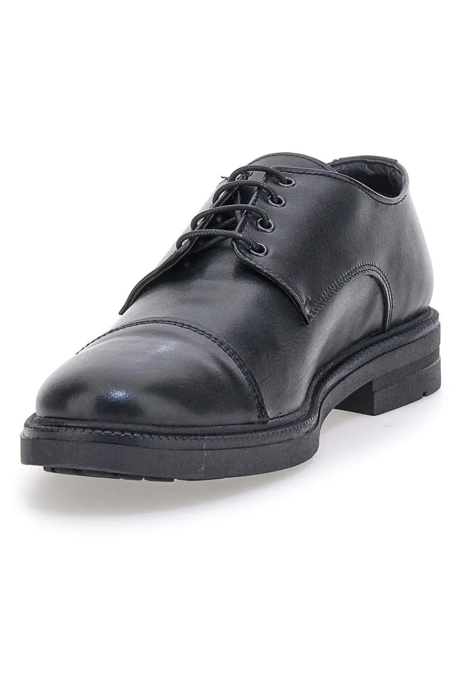 Uomo PITTARELLO FOCUS Scarpe eleganti nere in vera pelle 222