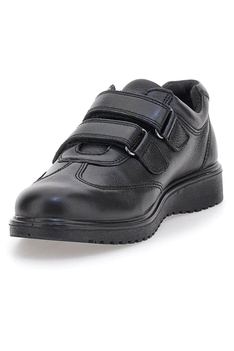Uomo CLAREMORRIS Scarpe nere con doppio strappo 201167