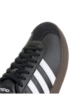ADIDAS Scarpe nere con strisce bianche suola in gomma VL Court Base Online