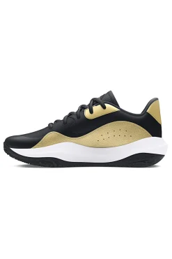 Uomo UNDER ARMOUR Scarpe nere e oro con suola ammortizzata 30276 001