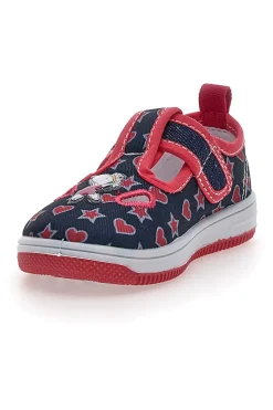 SNOOPY Scarpe Primi Passi Jeans e Fucsia in Tela 26111