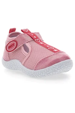 PITT KIDS Scarpe Primi Passi Rosa con Cuori Bianchi PK1100A