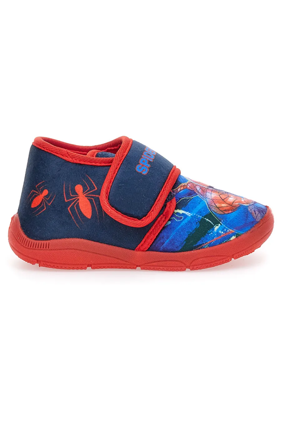 SPIDERMAN Scarpe Primi Passi Rossi e Blu Con Velcro 16SP4S13LB