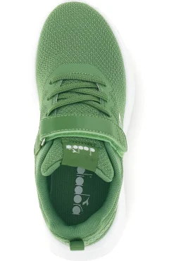 DIADORA Scarpe running verdi con chiusura a strappo e lacci Evo Run Ps