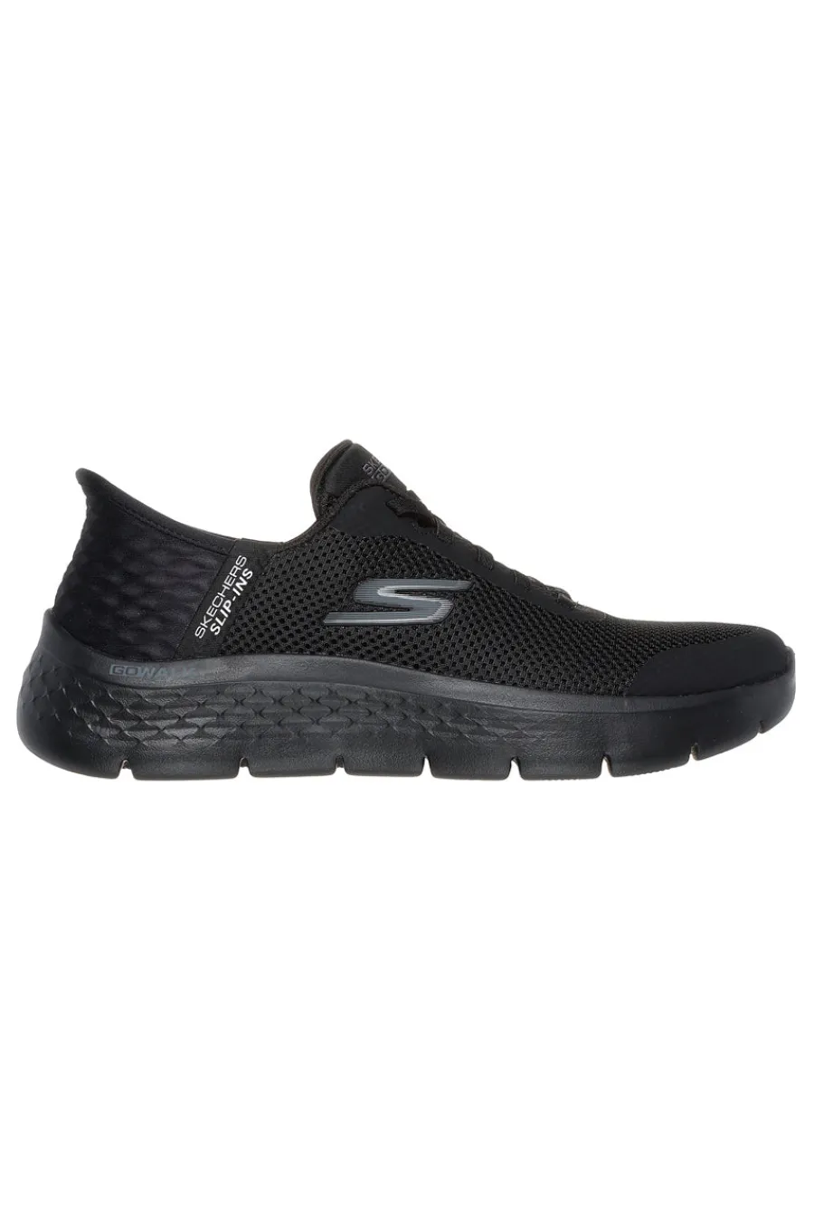 SKECHERS Scarpe slip ins in mesh Go walk flex grand entry NERO Outlet
