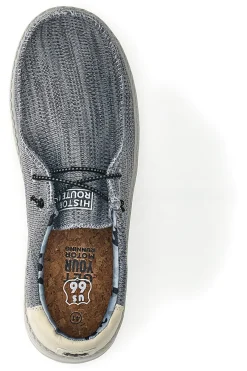 Uomo ROUTE 66 Scarpe slip on in tessuto RO815