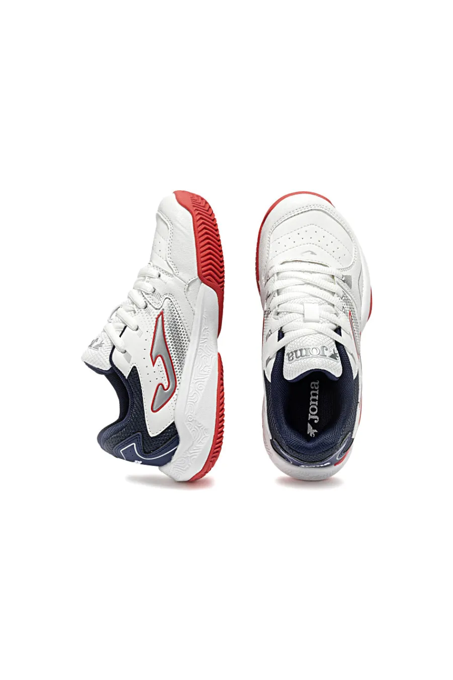 JOMA Scarpe sportive bianche con lacci Master 1000 Jr 2602
