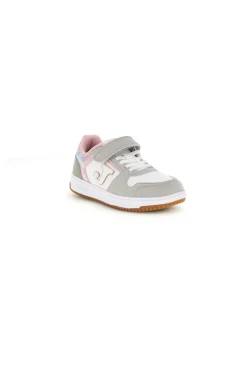 JOMA Scarpe sportive bianche e grigie con dettagli rosa Street Jr 2607