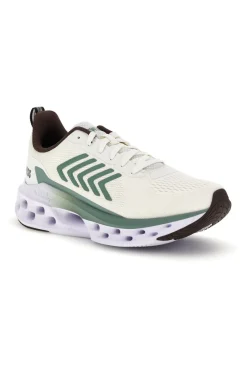 Uomo K-SWISS Scarpe sportive bianche in mesh traspirante Melrose Tubes Lite