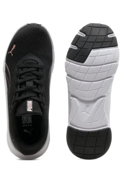 PUMA Scarpe sportive da donna nere e rosa con suola leggera FlexFocus Lite Modern Clearance