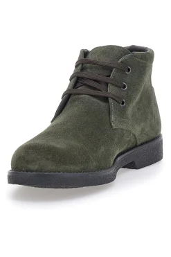 Uomo MAX DILLAN Scarpe Stringate Alte Verdi 2810