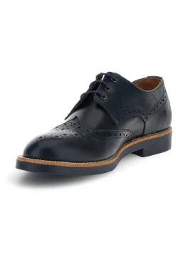 Uomo PITTARELLO Scarpe stringate blu in pelle 8023