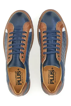 Uomo PITTARELLO PLUS Scarpe Stringate In Vera Pelle Made in Italy PT325