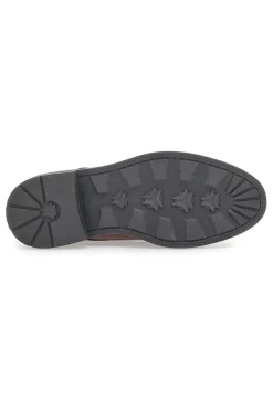 Uomo CLAREMORRIS Scarpe Stringate 222 Marroni Vera Pelle