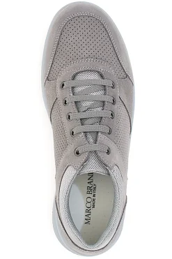 Uomo MARCO BRANDI Scarpe Stringate Grigie Made In Italy 23