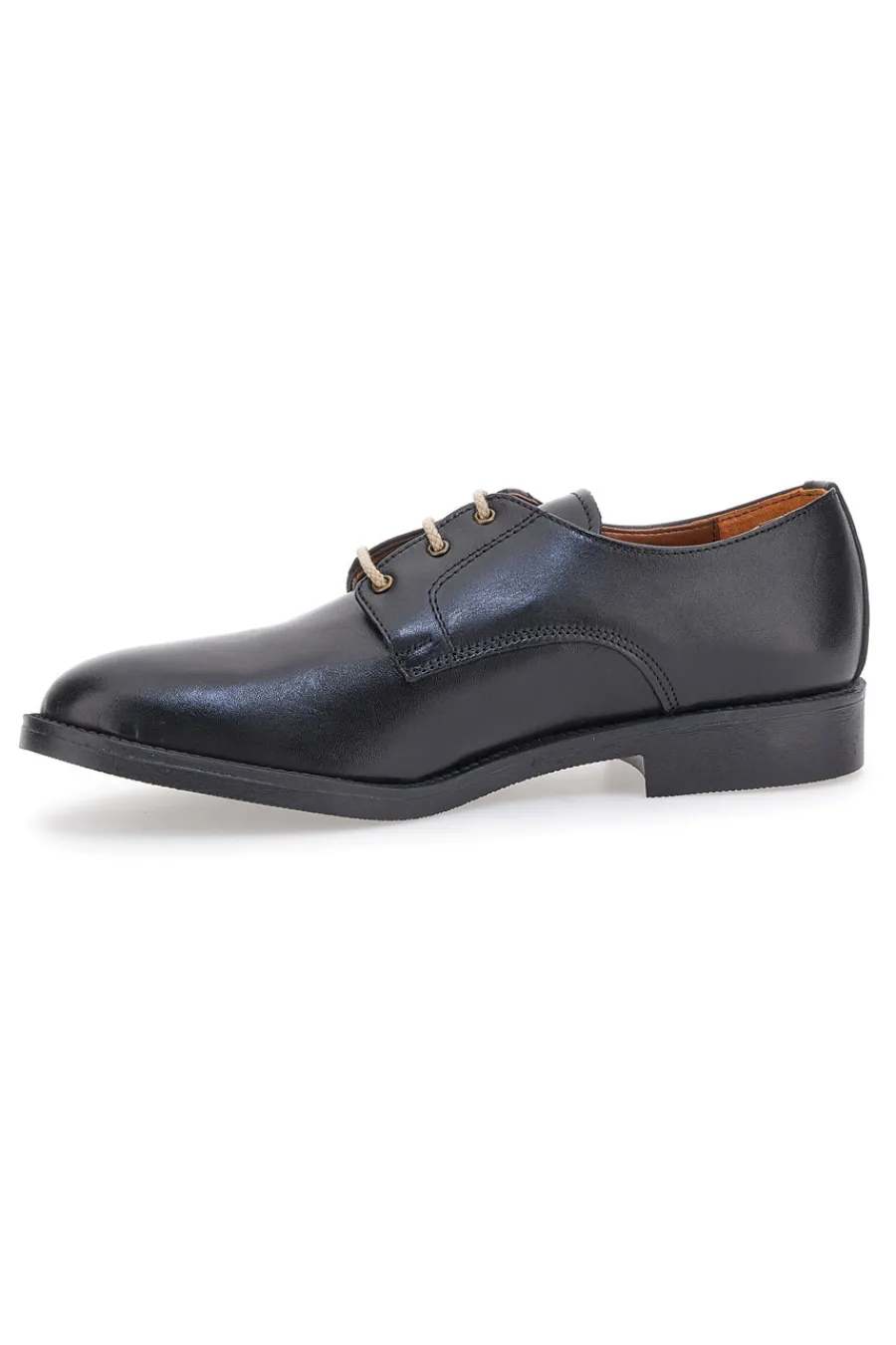Uomo PITTARELLO Scarpe Stringate in Pelle Nera 0728