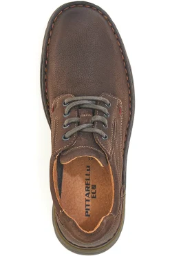 Uomo PITTARELLO ECO Scarpe stringate marroni in pelle 252900002