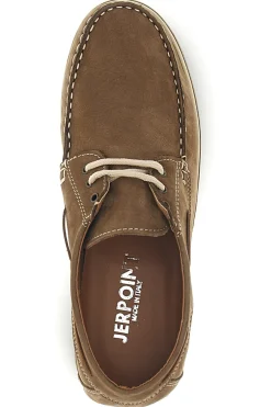 Uomo JERPOINT Scarpe stringate marroni in vera pelle 09