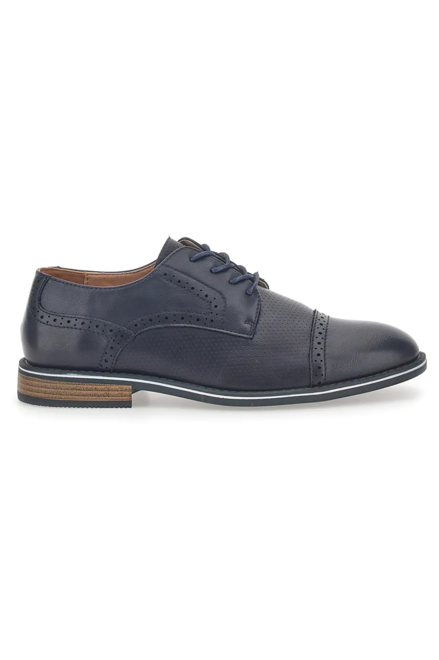 Uomo JOHES LAND Scarpe Stringate Con Ricamo All'Inglese 188352