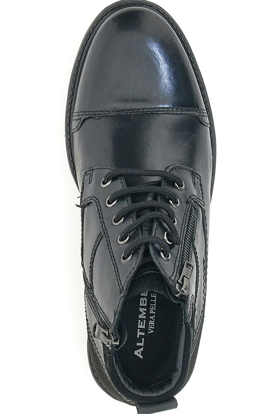 Uomo ALTEMBERG Scarpe Stringate Nere 2352