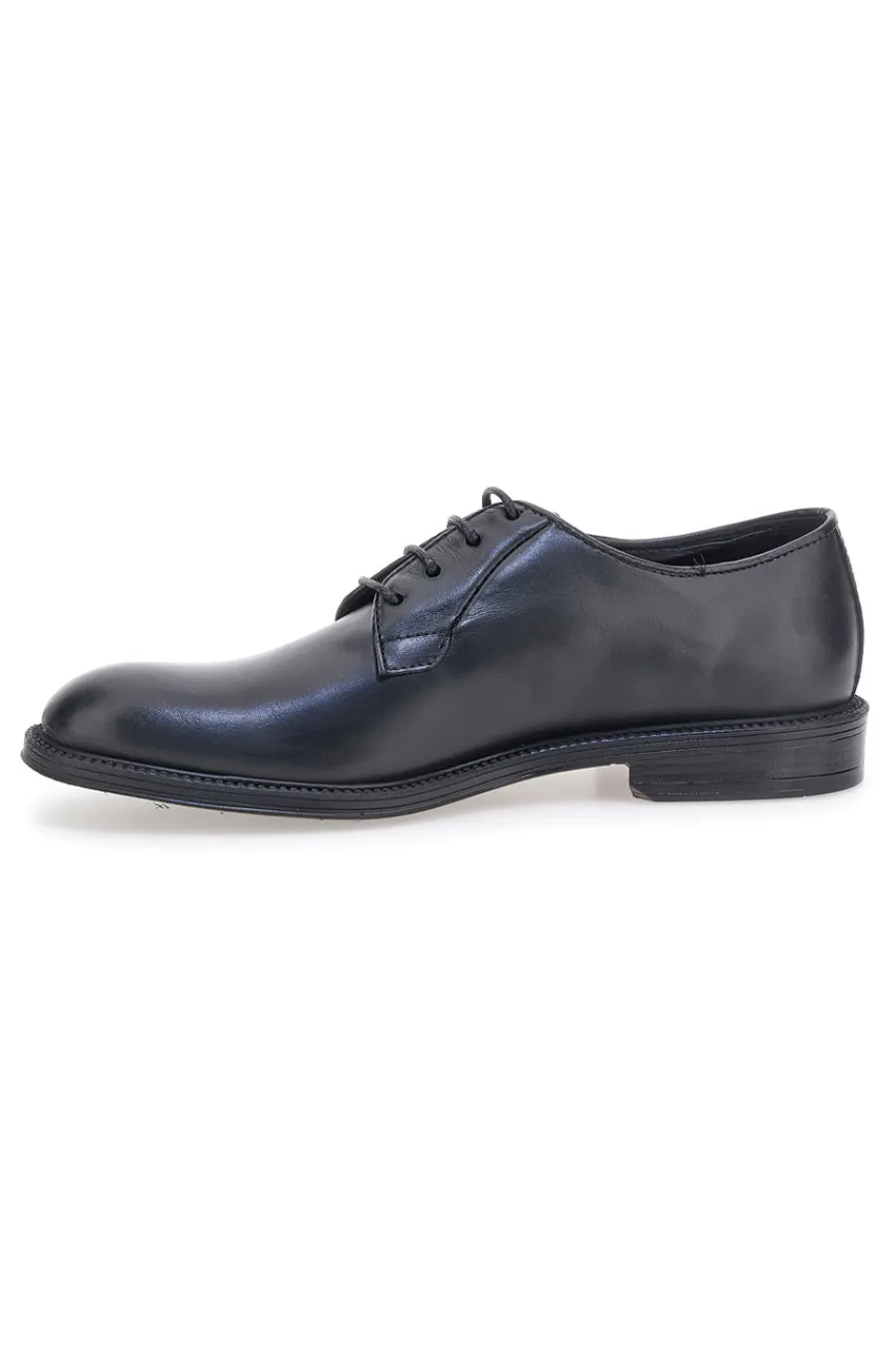 Uomo PITTARELLO PLUS Scarpe stringate nere vera pelle artigianali 11