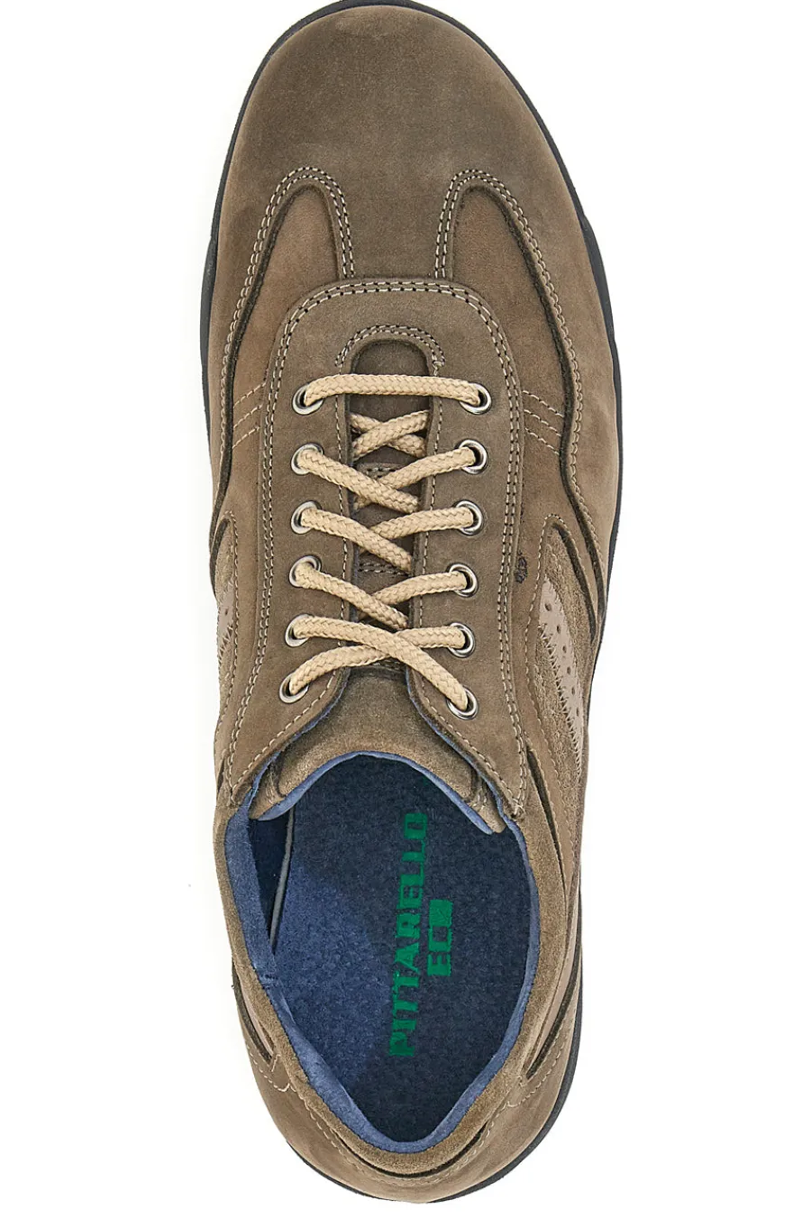 Uomo PITTARELLO ECO Scarpe Stringate 7016 Taupe