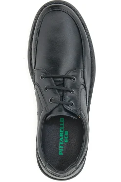 Uomo PITTARELLO ECO Scarpe Stringate 8899 Nere