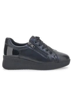 Donna PLOCADI Scarpe Stringate 19324 Nere