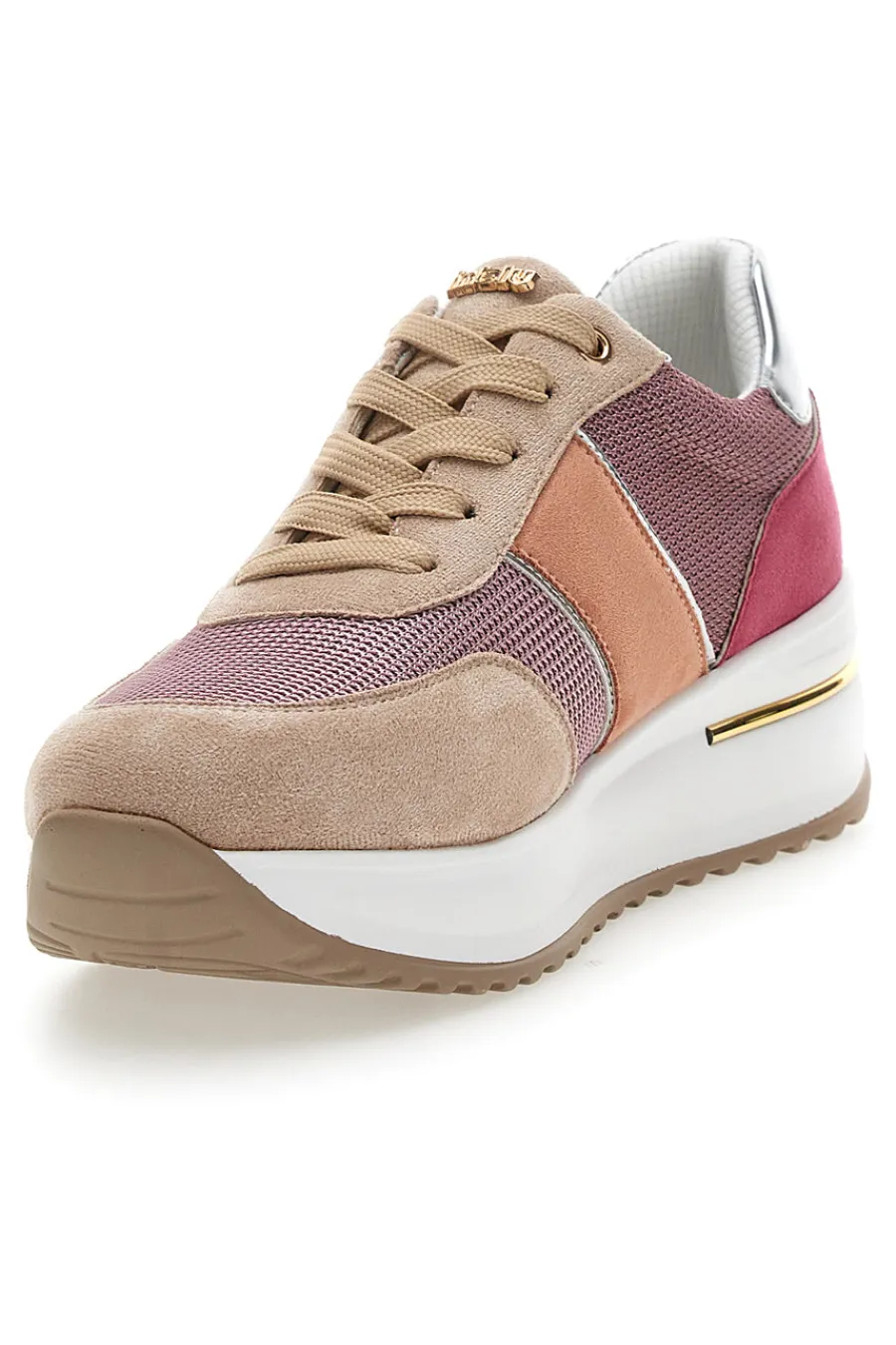 INBLU Scarpe Stringate Rosa e Cipria 423 IN FUCHSIE Best